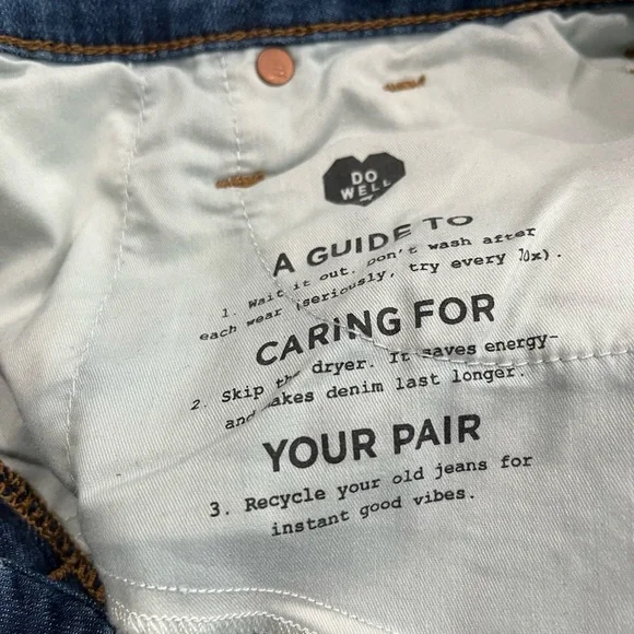 Madewell 9” High Rise Skinny Crop - Picture 8 of 12